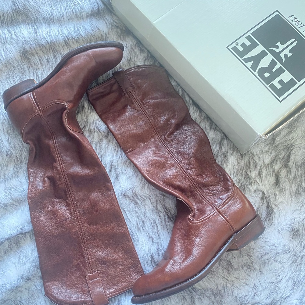 Frye Knee High Boots LIKE NEW with a box!